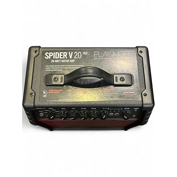 Used Line 6 Spider V 20 MkII 20w 1x8 Guitar Combo Amp