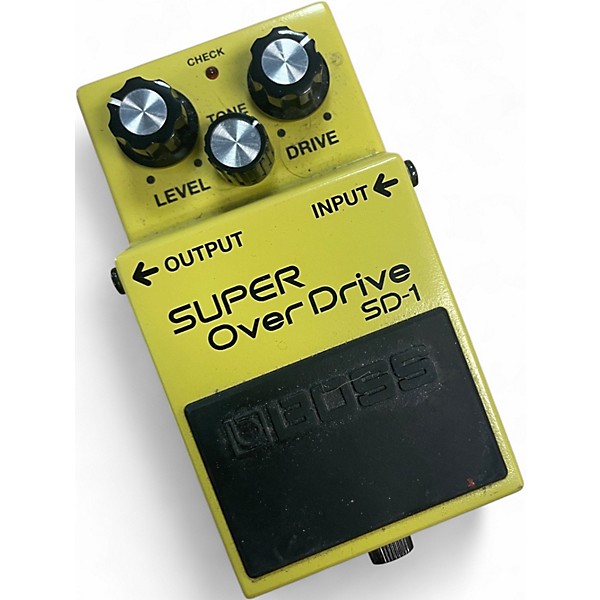 Used BOSS SD1 Super Overdrive Effect Pedal