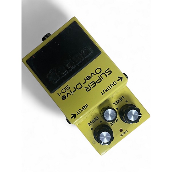Used BOSS SD1 Super Overdrive Effect Pedal