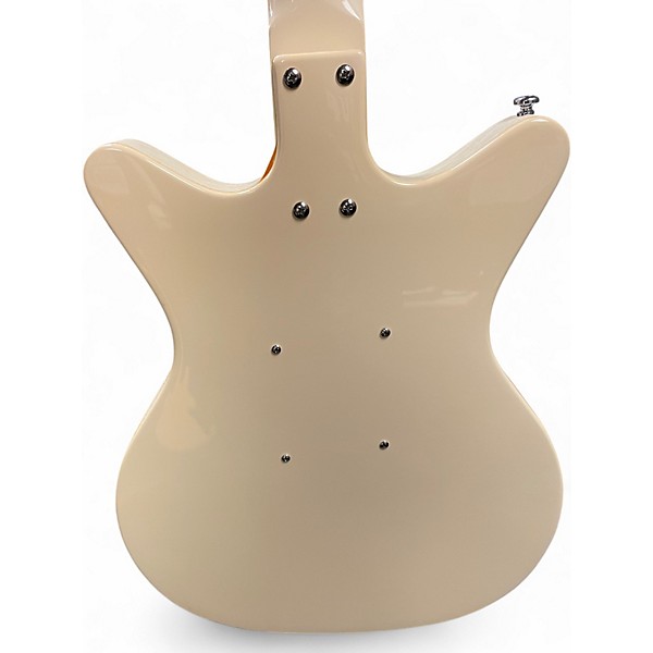 Used Danelectro D59 BASS Antique White Electric Bass Guitar