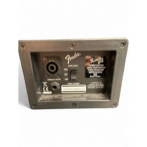 Used Fender Rumble 210 CAB Bass Cabinet