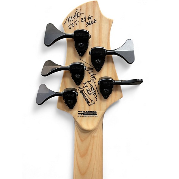 Used MTD 535-24 10 Top Narra Natural Electric Bass Guitar