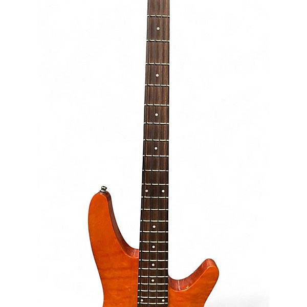 Used Ibanez SRA500 Transparent Orange Electric Bass Guitar