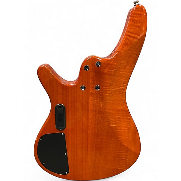 Used Ibanez SRA500 Transparent Orange Electric Bass Guitar