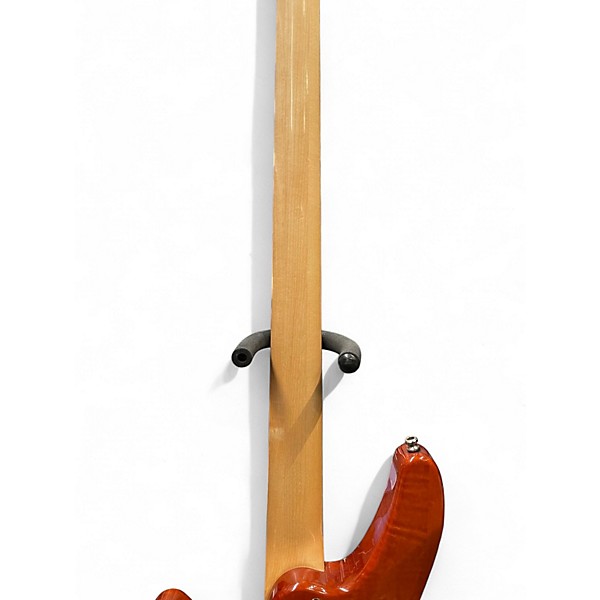 Used Ibanez SRA500 Transparent Orange Electric Bass Guitar