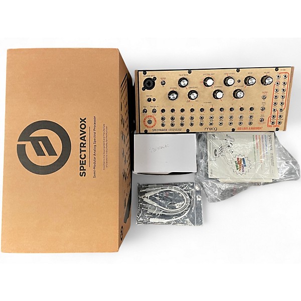Used Moog Spectravox Semi-Modular Analog Spectral Processor Synthesizer