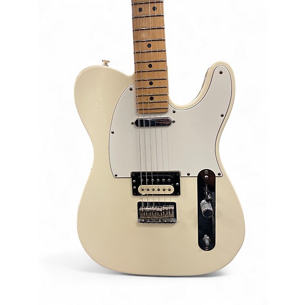 Used 2015 Fender USA Pro Telecaster HS Olympic White Solid Body Electric Guitar
