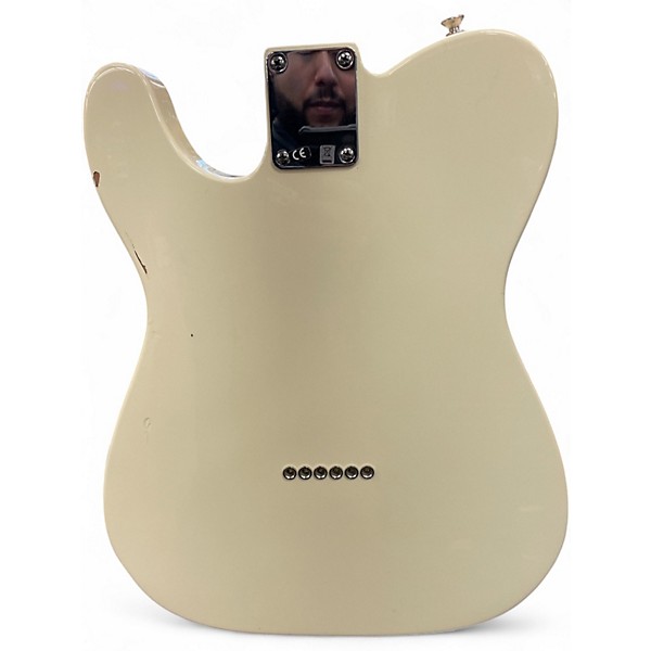 Used 2015 Fender USA Pro Telecaster HS Olympic White Solid Body Electric Guitar