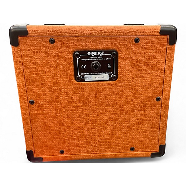 Used Orange Amplifiers PPC108 Micro Terror 1X8 Guitar Cabinet