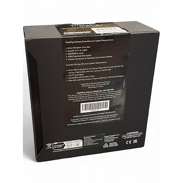 Used Fishman TriplePlay Express MIDI Utility