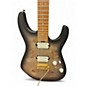 Used Charvel Pro Mod DK24 HH 2PT CM QM Transparent Black Burst Solid Body Electric Guitar