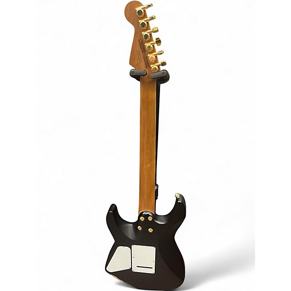 Used Charvel Pro Mod DK24 HH 2PT CM QM Transparent Black Burst Solid Body Electric Guitar