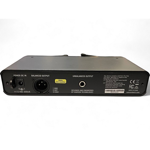 Used Samson Concert 88x Headset Wireless System