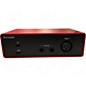Used Focusrite scarlett Solo Gen 4 Audio Interface