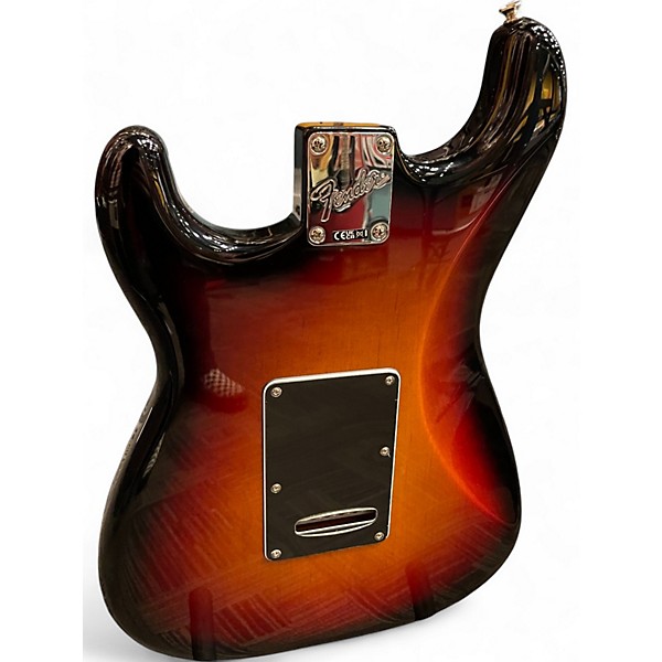Used Fender American Professional Classic Stratocaster Brown Sunburst Solid Body Electric Guitar
