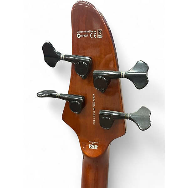 Used ESP LTD RARE MODEL Natural Electric Bass Guitar