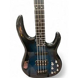 Used Carvin LB75 Blue Burst Electric Bass Guitar