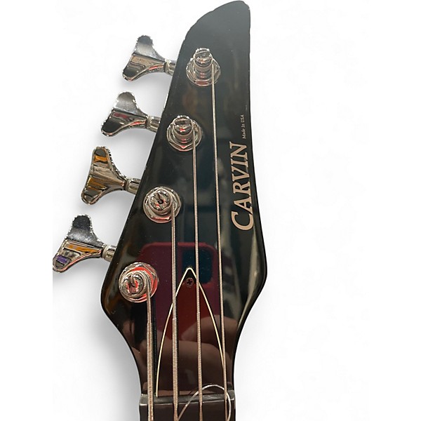 Used Carvin LB75 Blue Burst Electric Bass Guitar