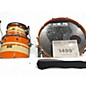 Used Pork Pie 3 Piece CUSTOM Orange Drum Kit