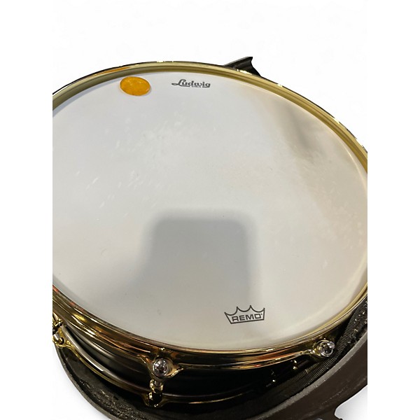 Used Ludwig 6.5X14 Black Beauty Snare Black Drum