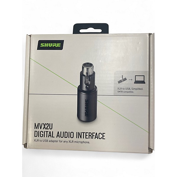 Used Shure MVX2U Audio Interface