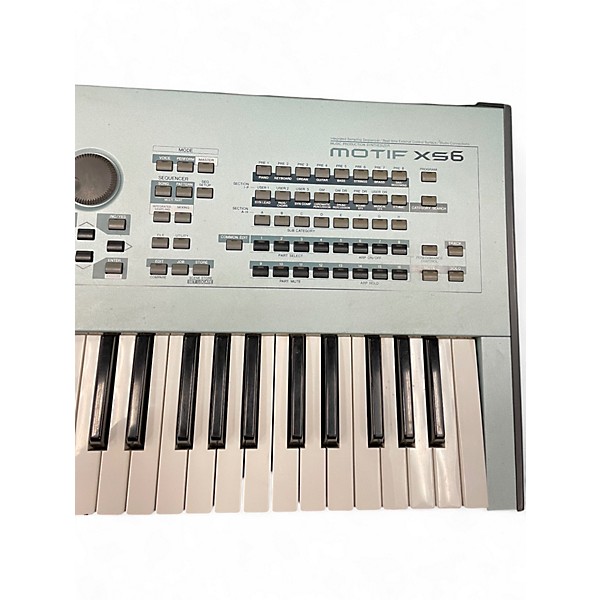 Used Yamaha Motif XS6 61 Key Keyboard Workstation