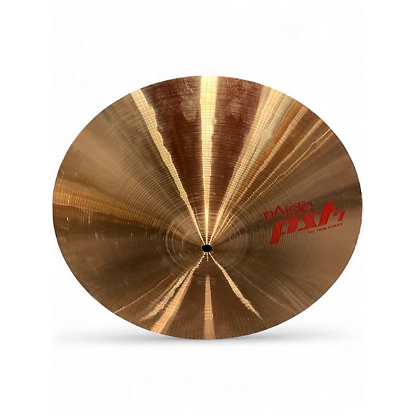 Used Paiste 16in pst 7 thin crash Cymbal