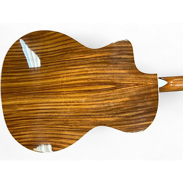 Used Taylor 214CE Deluxe Natural Acoustic Electric Guitar