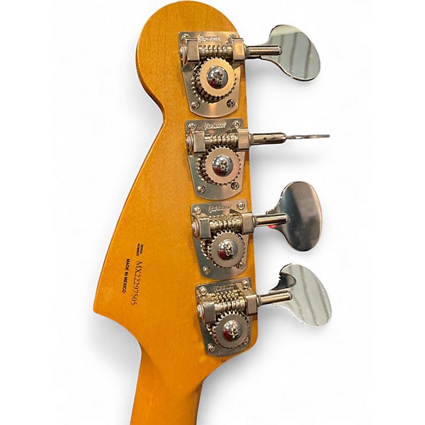 Used Fender Vintera 60s Mustang Bass Torino Red Electric Bass Guitar