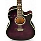 Used Ibanez AEF30E Purple Acoustic Electric Guitar
