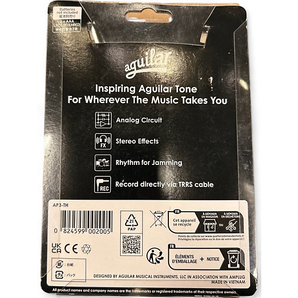 Used Aguilar AP3-TH Tone Hammer Battery Powered Amp