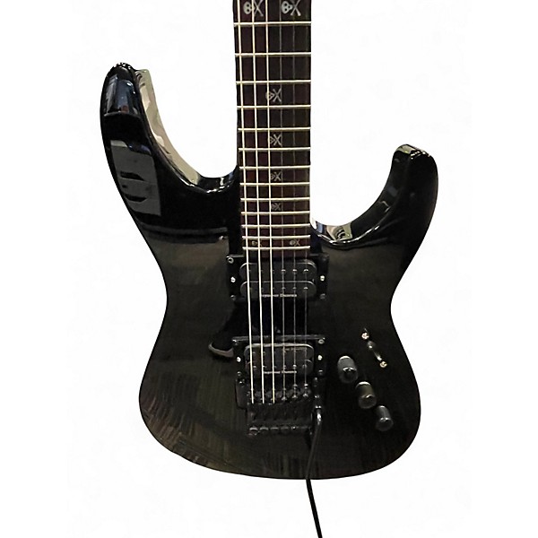 Used ESP LTD KH202 Kirk Hammett Signature Black Solid Body Electric Guitar