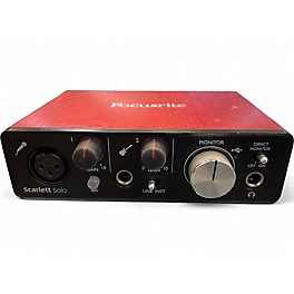 Used Focusrite Scarlett Solo Gen 2 Audio Interface