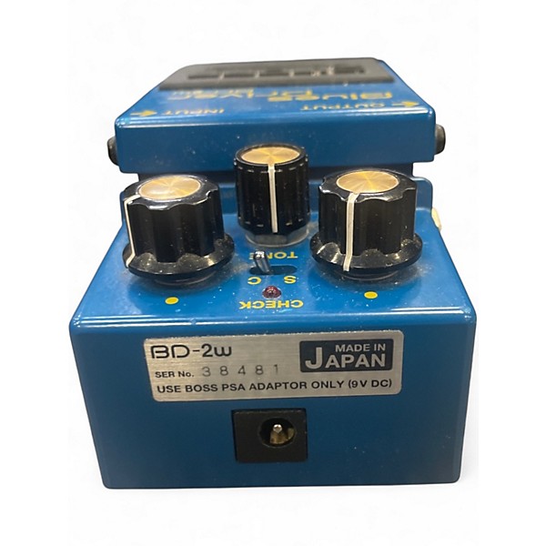 Used BOSS BD2W Blues Driver Waza Craft Effect Pedal