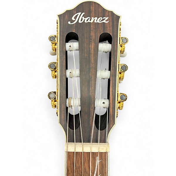 Used Ibanez TOD10N Tim Henson Signature Nylon Black Flat Classical Acoustic Electric Guitar