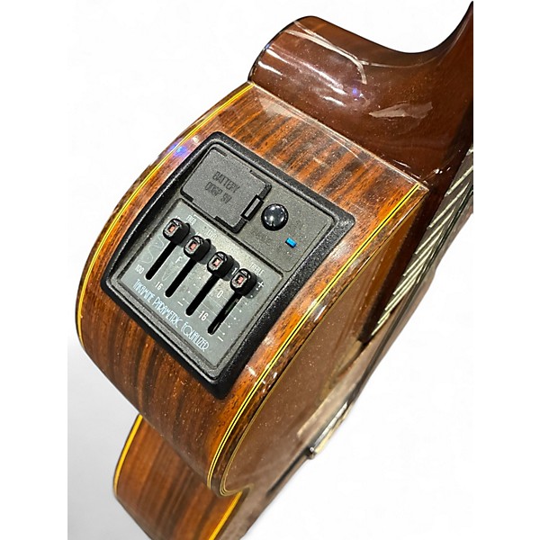 Used 1980s Takamine CP-132SC Natural Classical Acoustic Electric Guitar