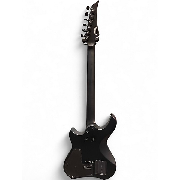 Used Line 6 Variax Shuriken Matte Black Solid Body Electric Guitar