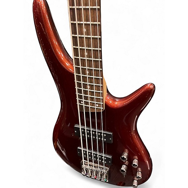 Used Ibanez SR305 5 String Root Beer Electric Bass Guitar
