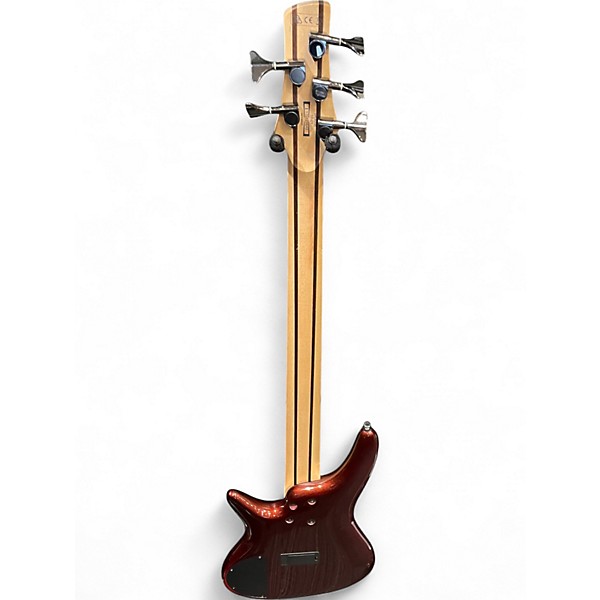 Used Ibanez SR305 5 String Root Beer Electric Bass Guitar
