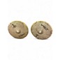 Used Zildjian 14in LOW VOLUME SET 14"HIHAT PAIR 16"CRASH 18"RIDE Cymbal