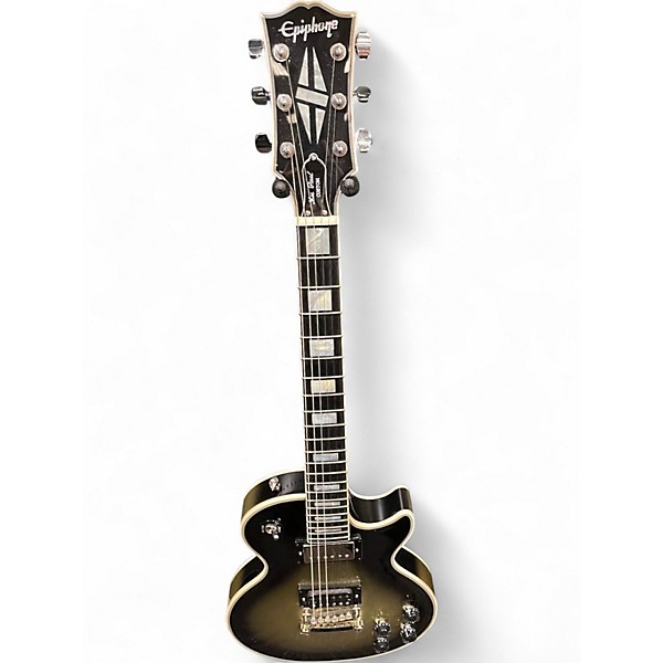 Used Epiphone Adam Jones 1979 Les Paul Custom Antique Silverburst Solid Body Electric Guitar