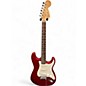 Used Squier Affinity Stratocaster Candy Apple Red Solid Body Electric Guitar thumbnail