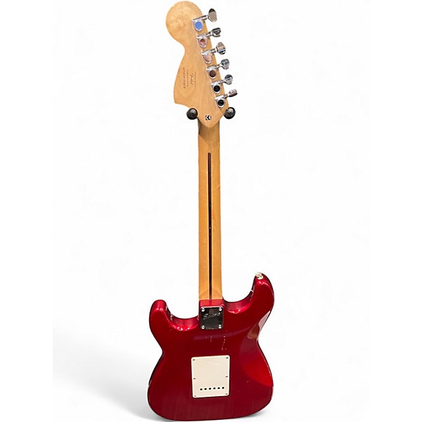 Used Squier Affinity Stratocaster Candy Apple Red Solid Body Electric Guitar