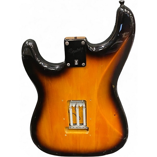 Used Squier Bullet Stratocaster HH 2 Tone Sunburst Solid Body Electric Guitar
