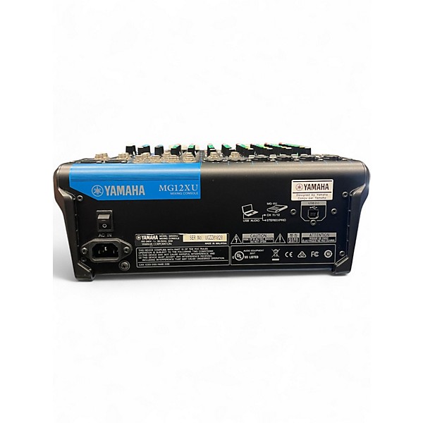 Used Yamaha MG12XU Unpowered Mixer