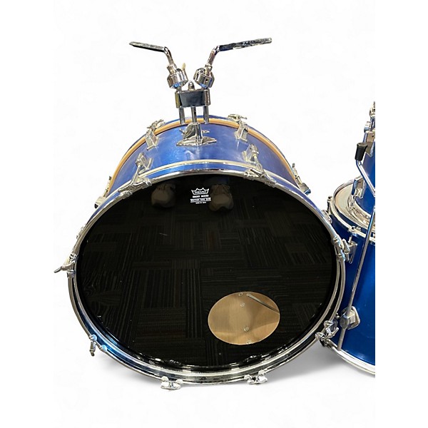 Used Apollo 5 Piece 5 PIECE DRUM SET BLUE Drum Kit