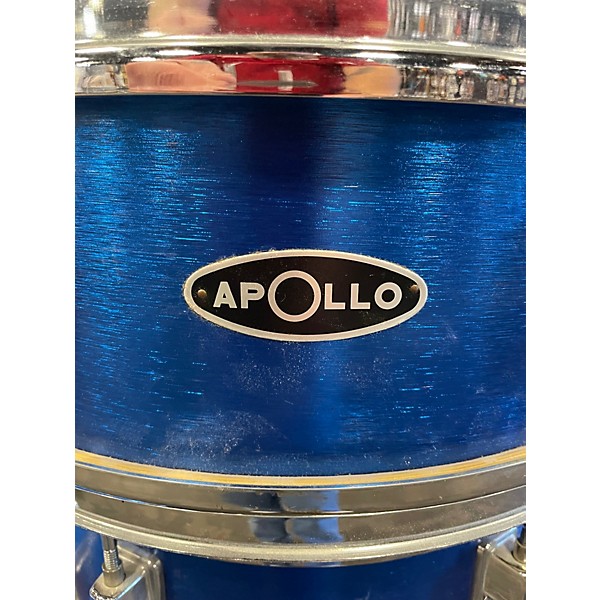 Used Apollo 5 Piece 5 PIECE DRUM SET BLUE Drum Kit