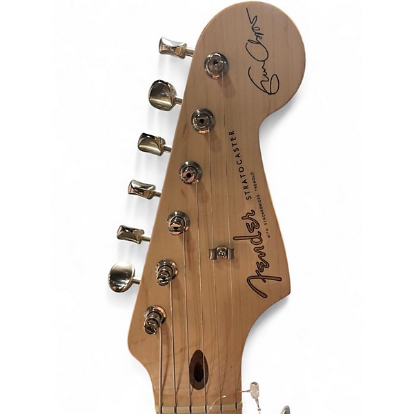 Used Fender Artist Series Eric Clapton Stratocaster Pewter Solid Body Electric Guitar
