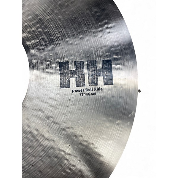 Used SABIAN 22in HH POWER BELL RIDE Cymbal