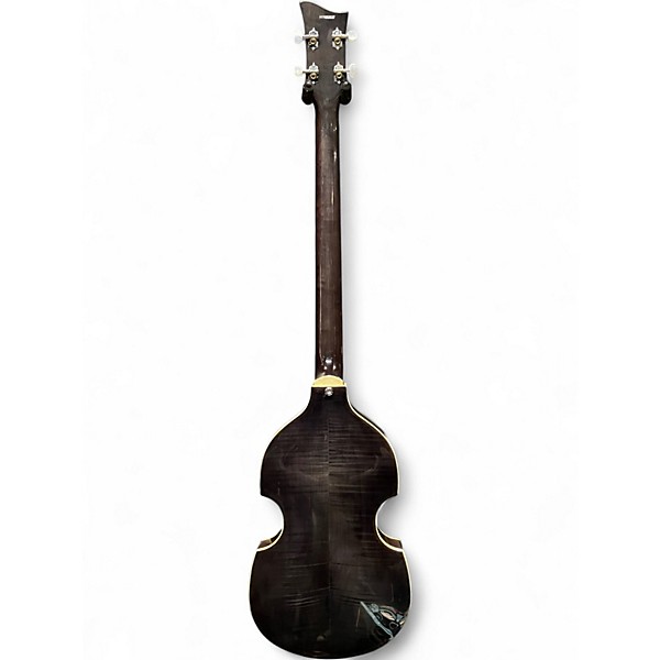 Used Hofner HIBBSBO1 Violin Trans Black Electric Bass Guitar